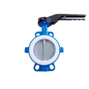 Válvula de Mariposa A-126 / 316 / PTFE Wafer Clase 150