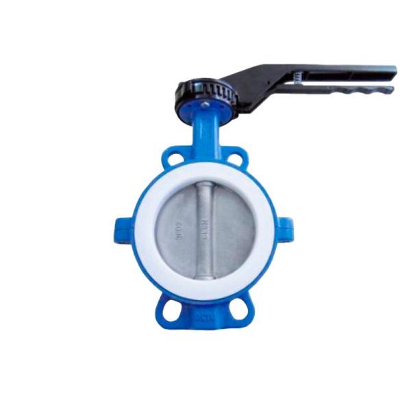 Válvula de Mariposa A-126 / 316 / PTFE Wafer Clase 150