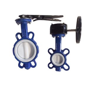 Válvula de Mariposa A-126 / 316 Rev. PTFE / PTFE Wafer Clase 150
