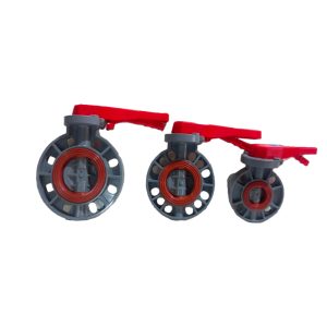 Válvula de Mariposa CPVC / CPVC / Viton Wafer Clase 150