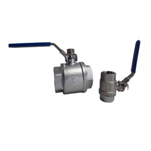 Válvula de Bola 2 Cuerpos Inoxidable 1000 WOG NPT