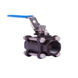 Válvula de Bola 3 Cuerpos WCB A-216 1000 WOG NPT